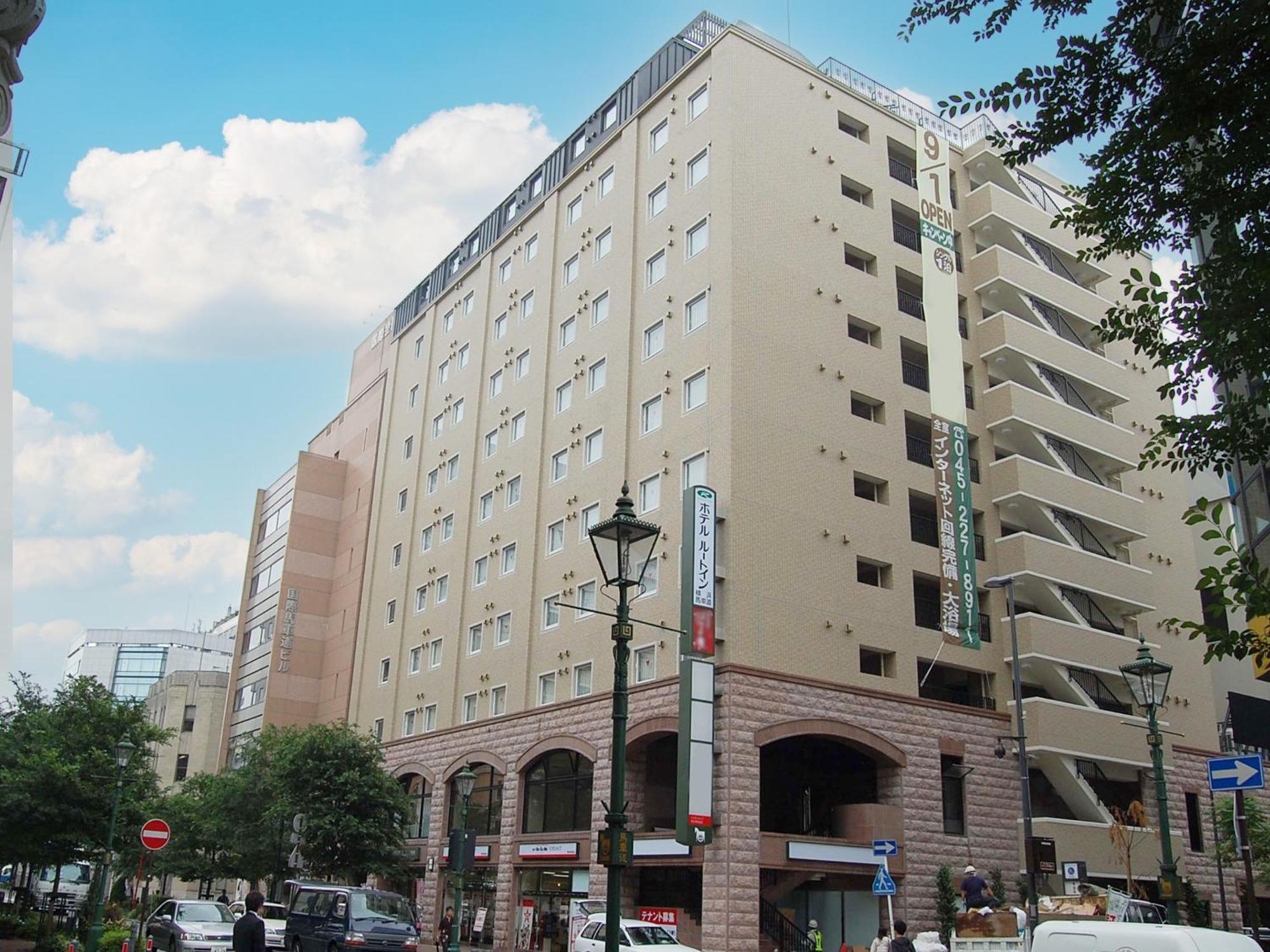Hotel Route-Inn Yokohama Bashamichi Bagian luar foto